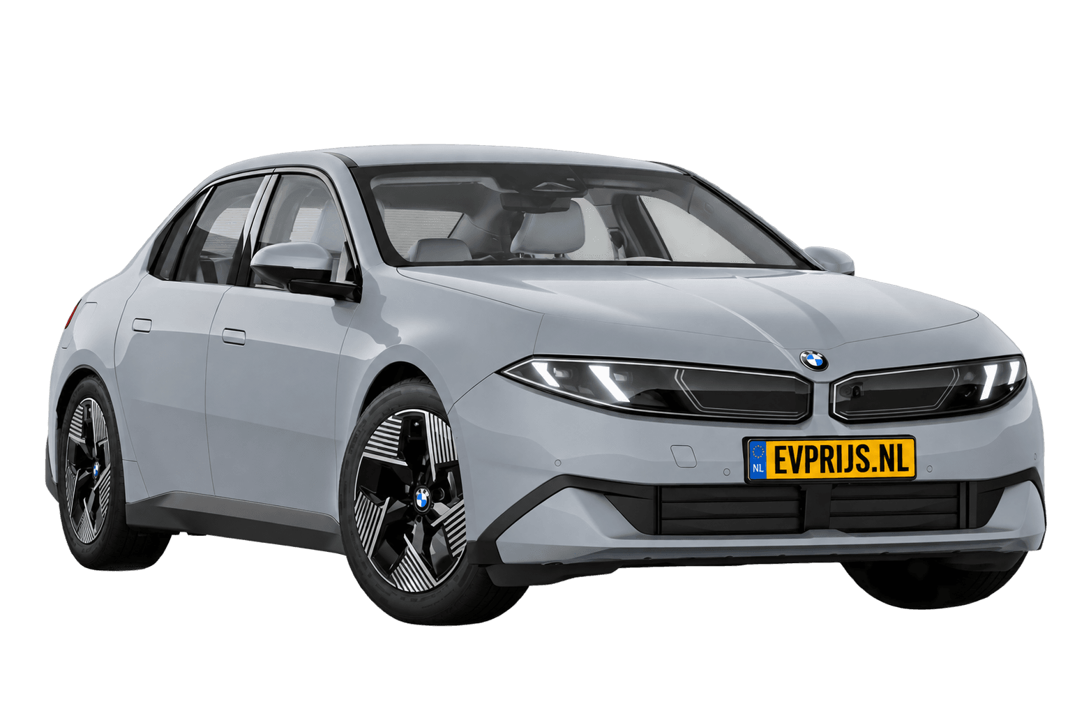 AI-bewerking (Imagegen) van officieel BMW Nederland-configuratorbeeld: i3 Sedan in Brooklyn Grau; kleurverzadiging, uitvoering en velgen kunnen afwijken., beeld 7