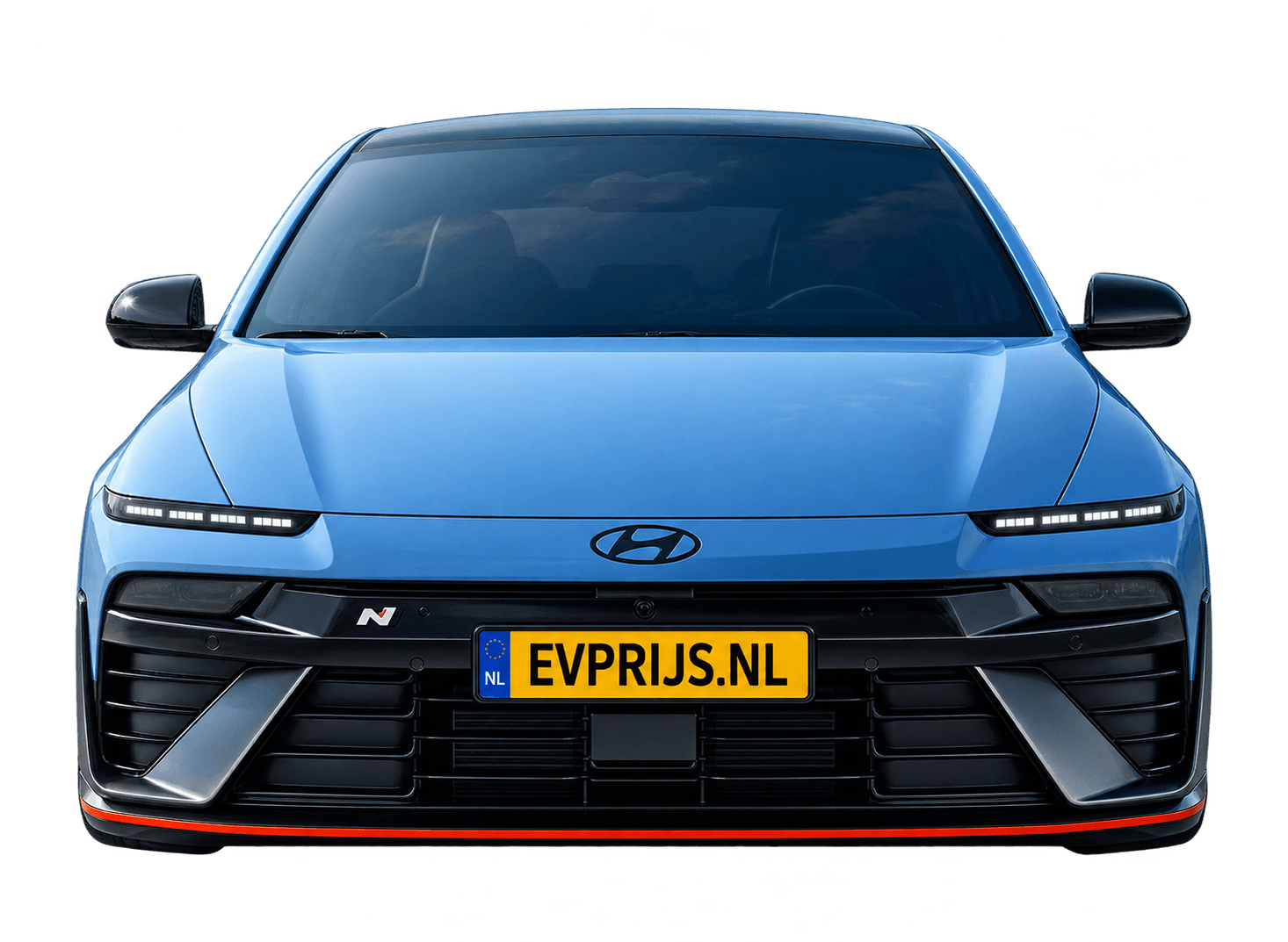 Hyundai IONIQ 6 N · modelreferentie; lak, velgen en uitvoering niet exact geverifieerd, beeld 3