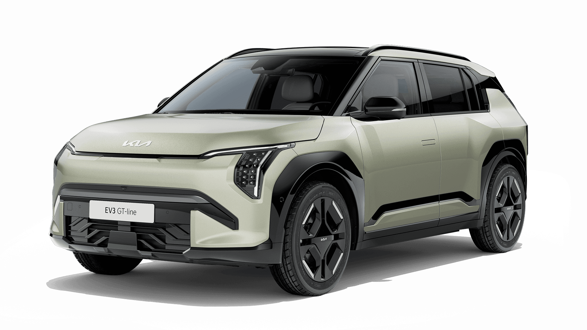 Kia EV3 tijdelijk modelbeeld; lak en uitvoering niet bevestigd, beeld 2