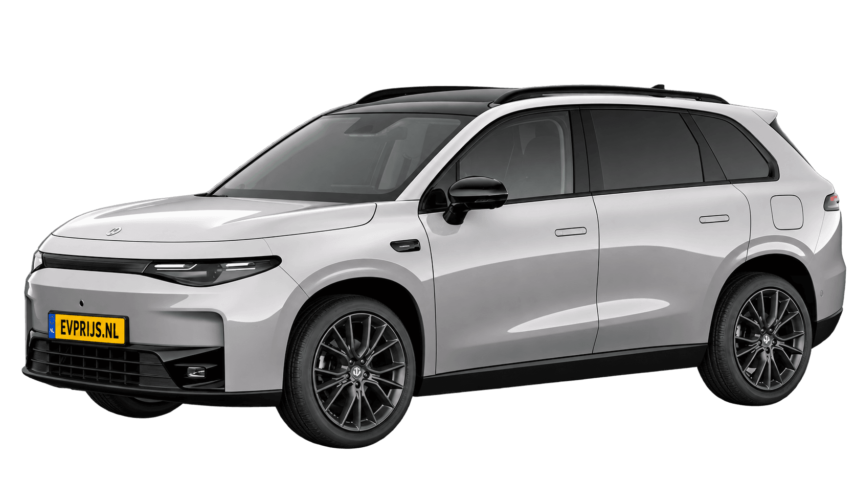 AI-bewerking (Imagegen) van officieel Leapmotor-beeld: C10 voor-/zijaanzicht in Tundra Grey (configurator C10 (versie C1098D1REULSCBU), afbeelding C10_0GD.png); velgen en details kunnen per uitvoering afwijken, beeld 3