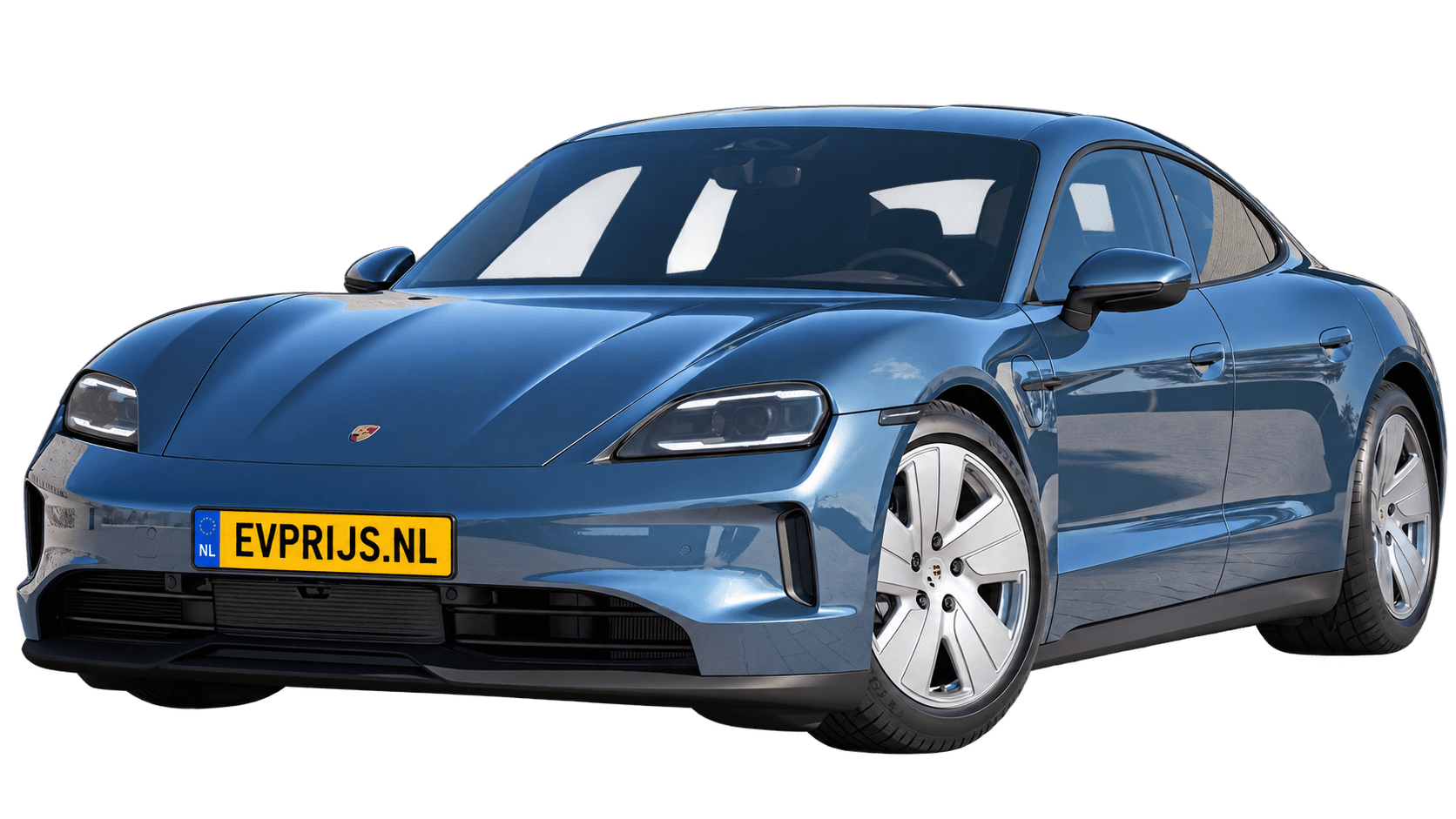 AI-bewerking van origineel Porsche-configuratorbeeld in Pale Blue Metallic; uitvoering en velgen kunnen afwijken. Kleine randresten mogelijk., beeld 17