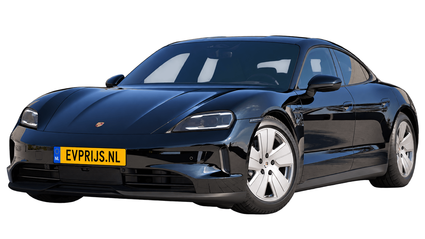AI-bewerking van origineel Porsche-configuratorbeeld in Black; uitvoering en velgen kunnen afwijken. Kleine randresten mogelijk., beeld 4