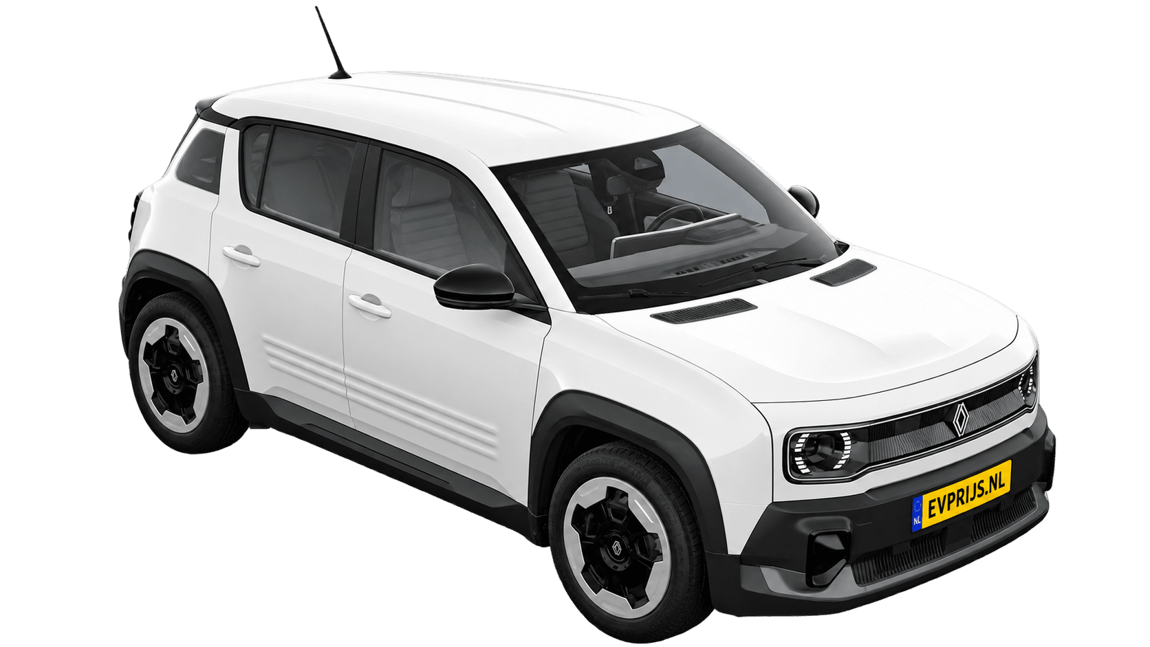 AI-bewerking van Nederlandse Renault-configurator: evolution 120 pk, blanc glacier, Jogging-wielen, beeld 4