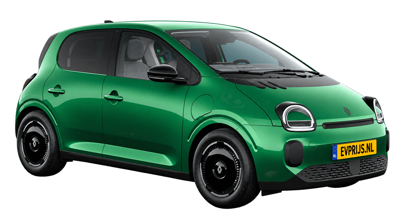 AI-bewerking van Nederlandse Renault-configurator: techno, vert absolu, Obsidian Flow-wielen, beeld 7