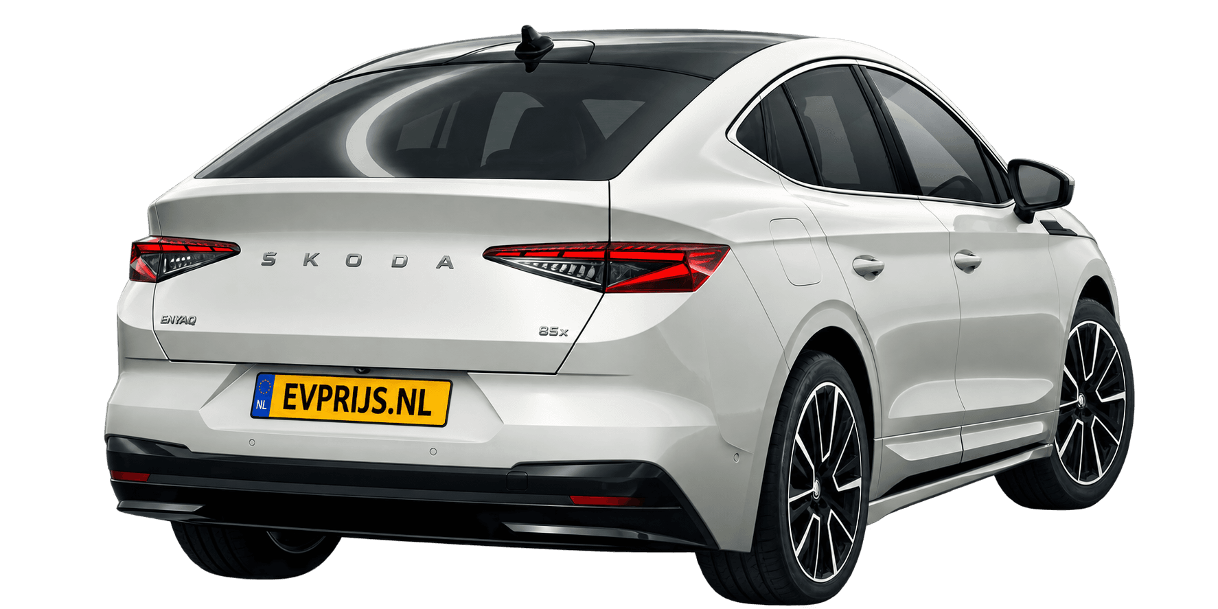 Škoda enyaq-coupe · extra exterieurhoek; lak, velgen en uitvoering niet exact bewezen, beeld 2