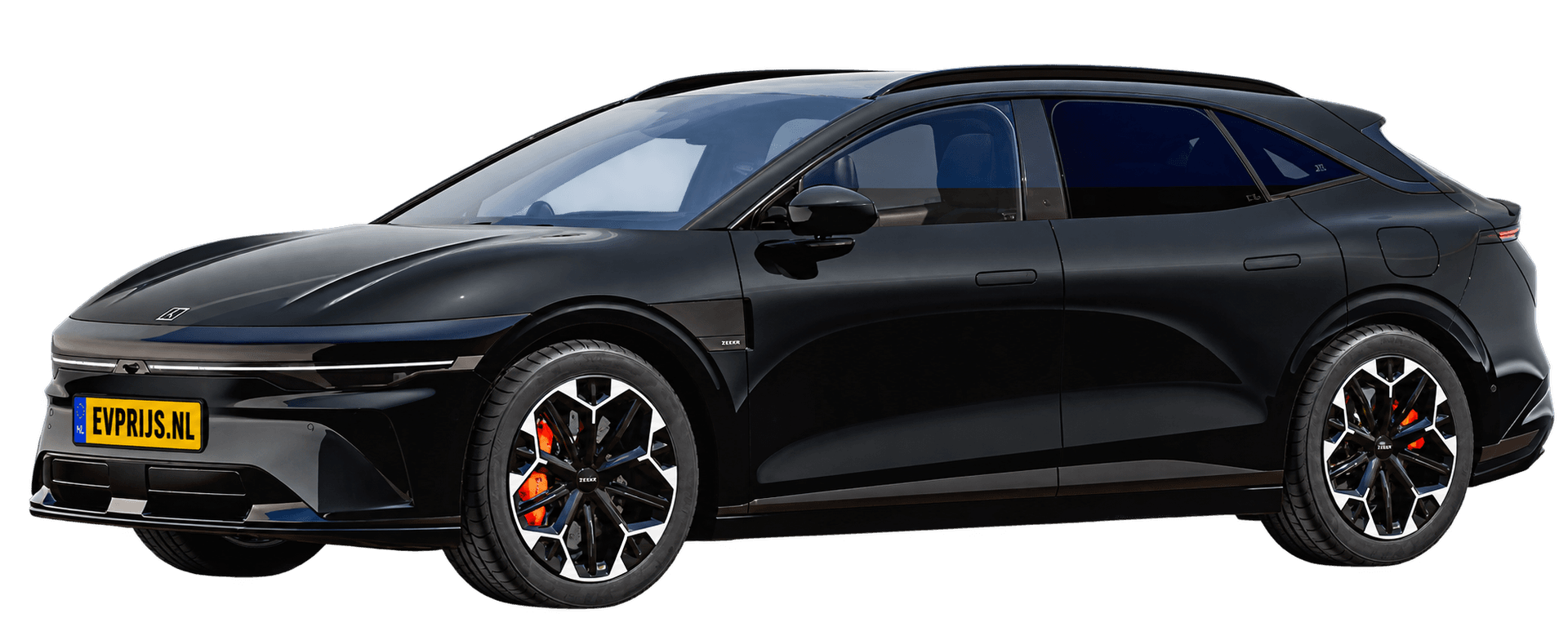 Zeekr 7GT · Onyx Black  · AI-bewerking (vrijstaand), beeld 7