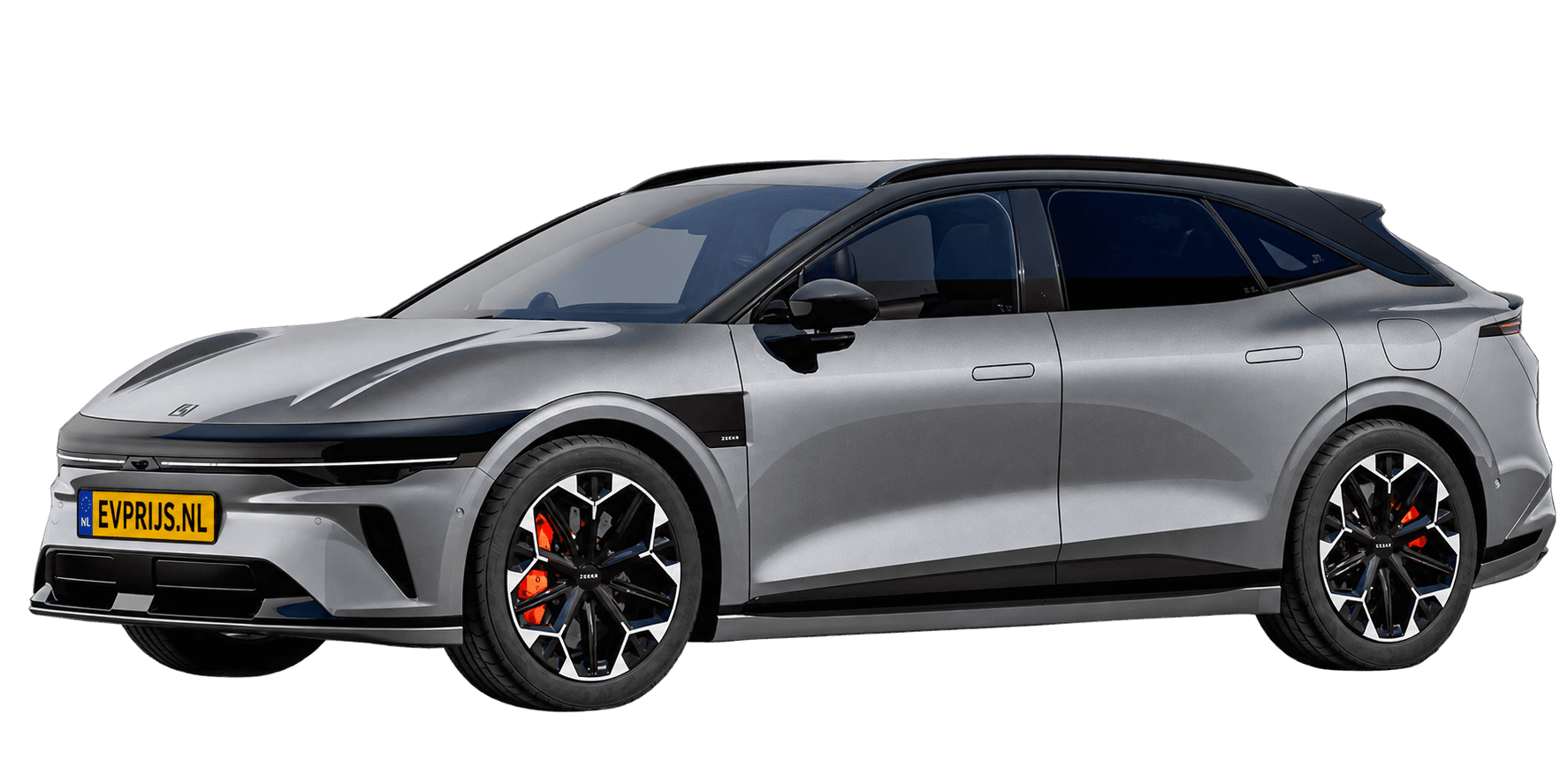 Zeekr 7GT · Tech Grey · AI-bewerking (vrijstaand), beeld 6